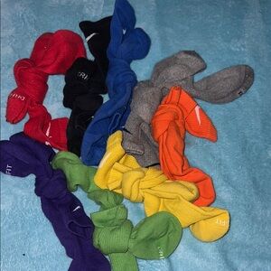 8 SET COLORFUL NIKE SOCKS!!!